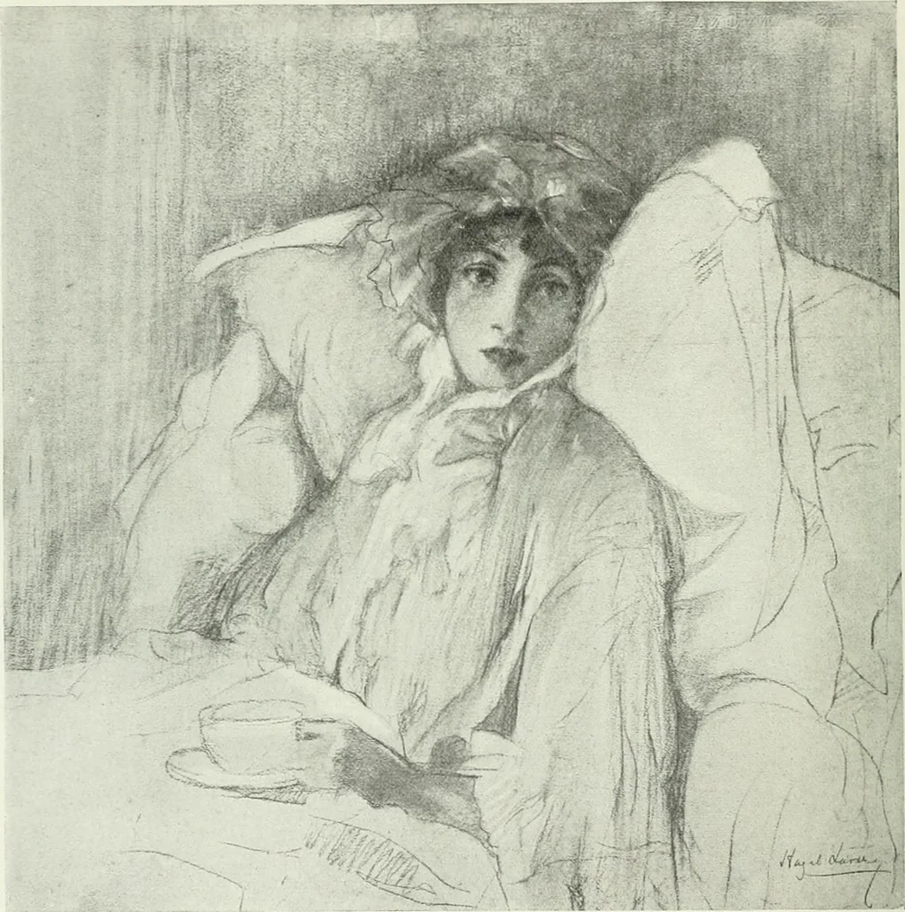 An illustration from Studio international, 1893, leaf 327