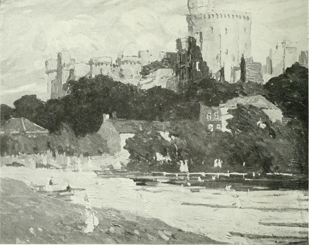 An illustration from Studio international, 1893, leaf 329