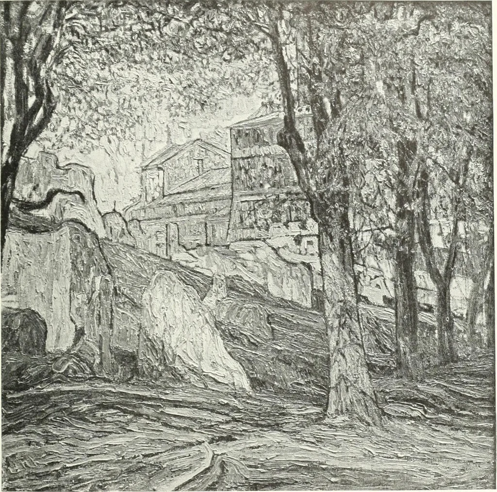 An illustration from Studio international, 1893, leaf 330