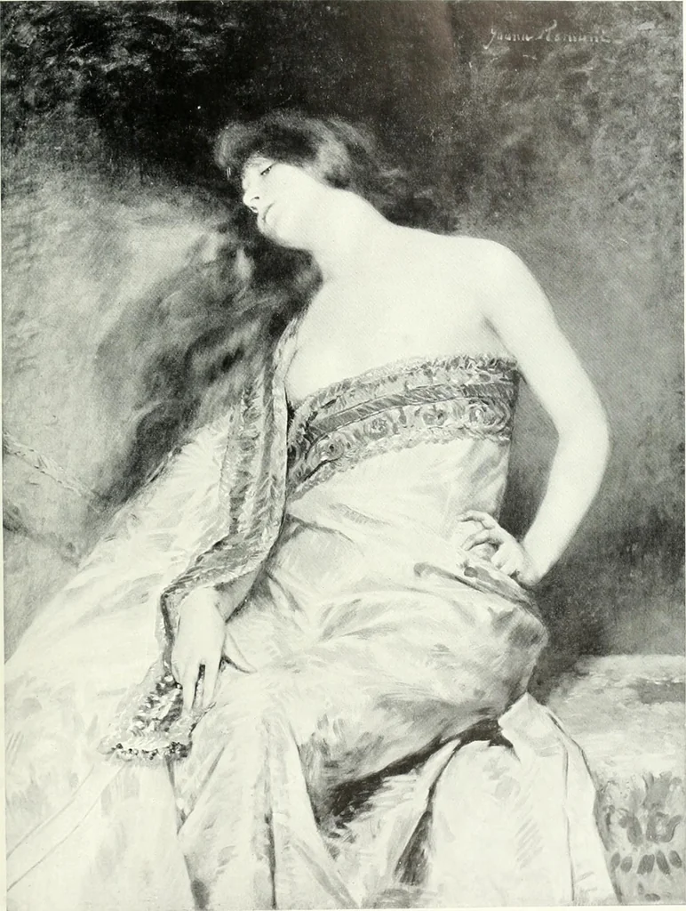 An illustration from Studio international, 1893, leaf 334