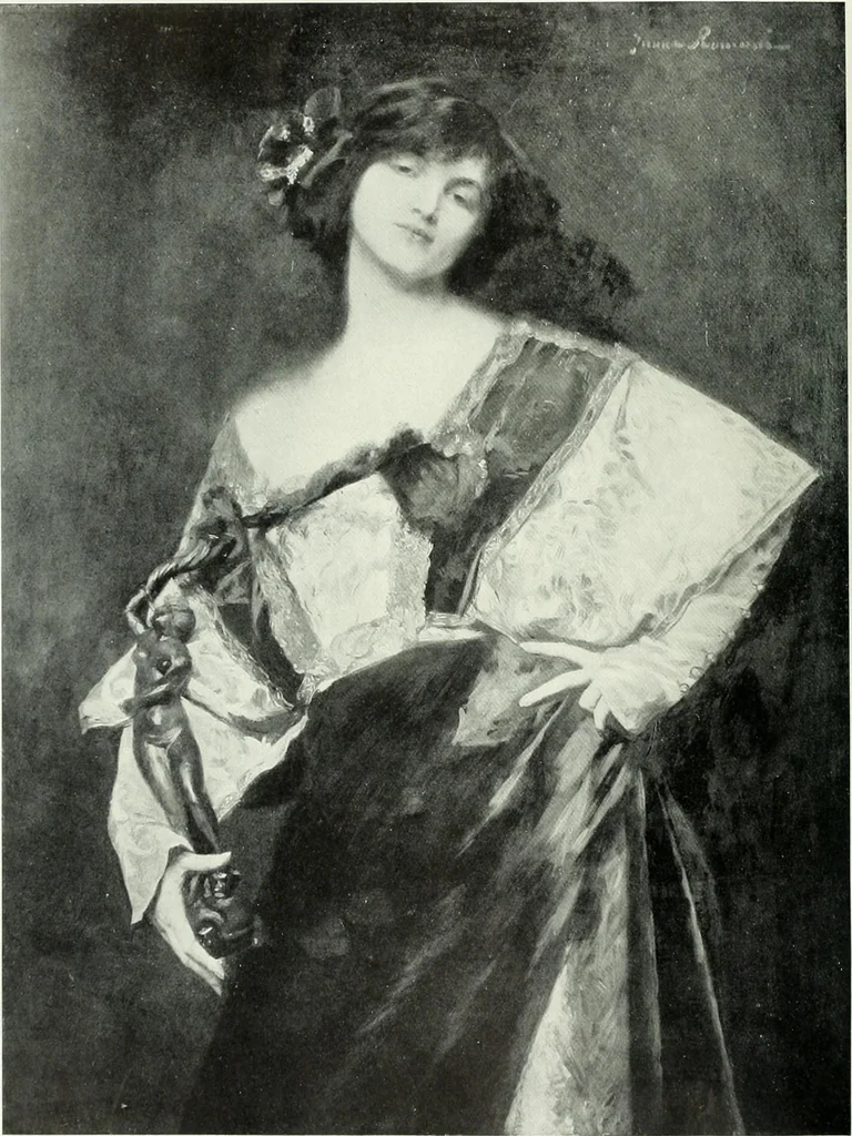 An illustration from Studio international, 1893, leaf 335