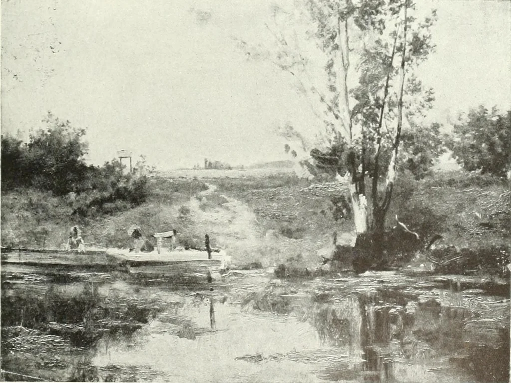 An illustration from Studio international, 1893, leaf 340