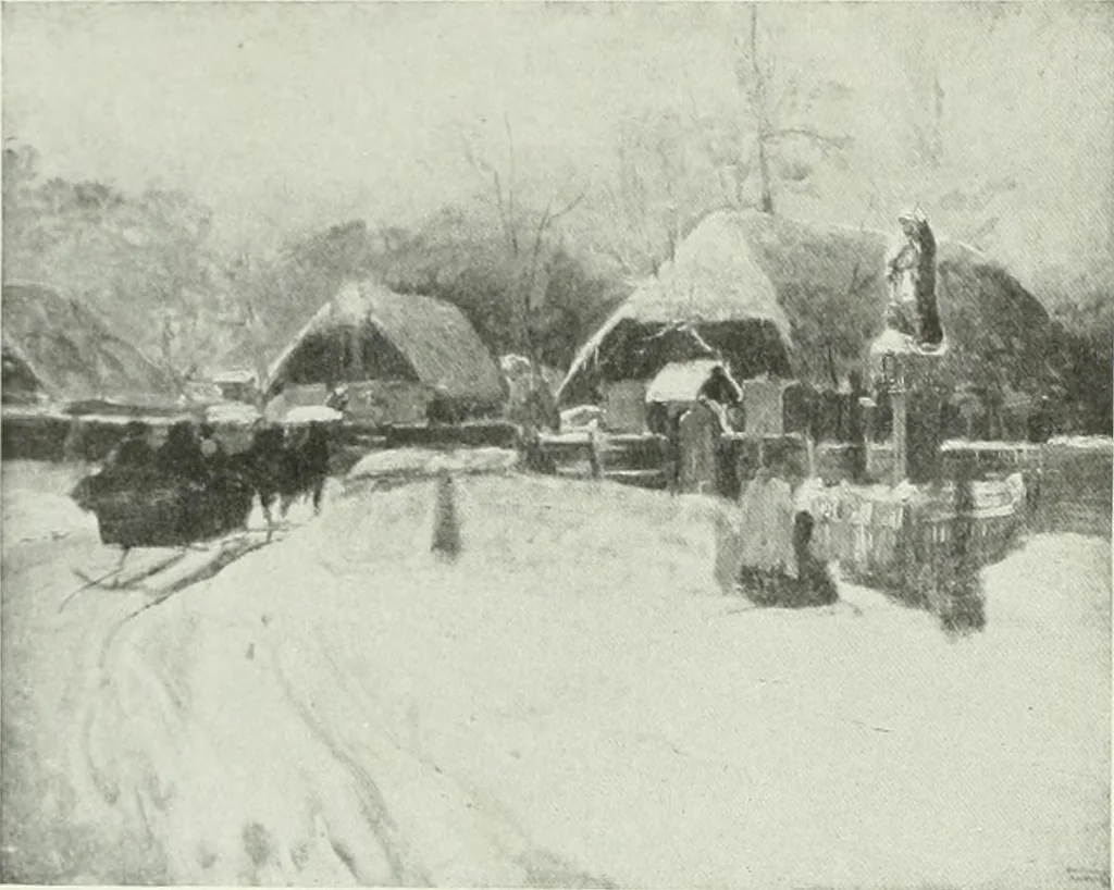 An illustration from Studio international, 1893, leaf 341