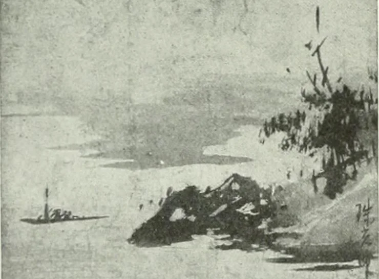 An illustration from Studio international, 1893, leaf 347