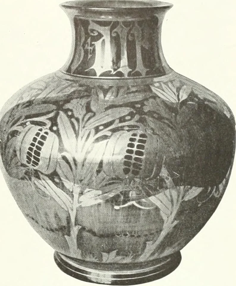 An illustration from Studio international, 1893, leaf 36