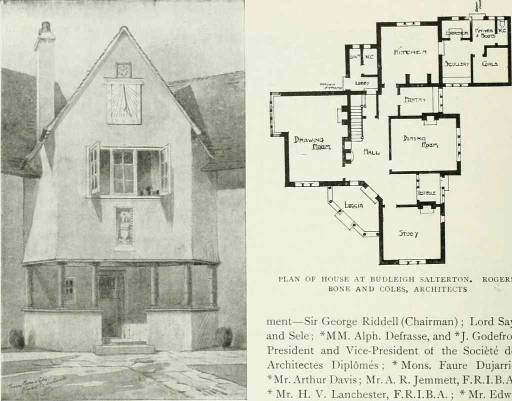 An illustration from Studio international, 1893, leaf 55