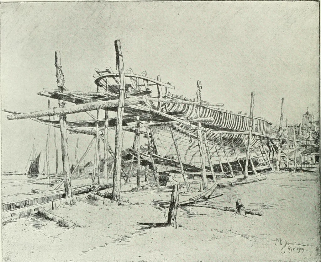 An illustration from Studio international, 1893, leaf 69