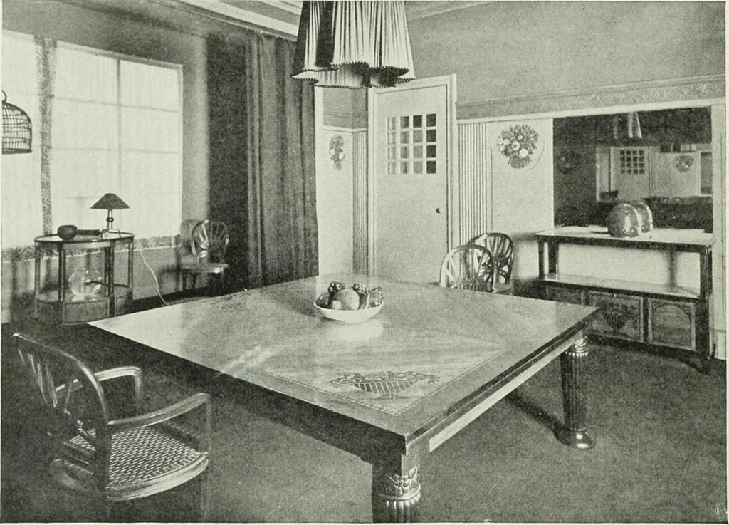 An illustration from Studio international, 1893, leaf 77