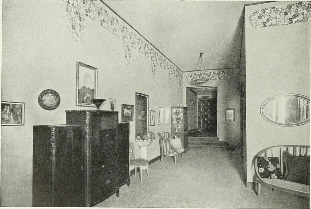 An illustration from Studio international, 1893, leaf 77