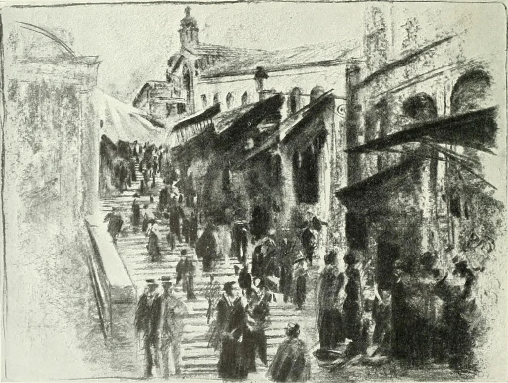 An illustration from Studio international, 1893, leaf 83