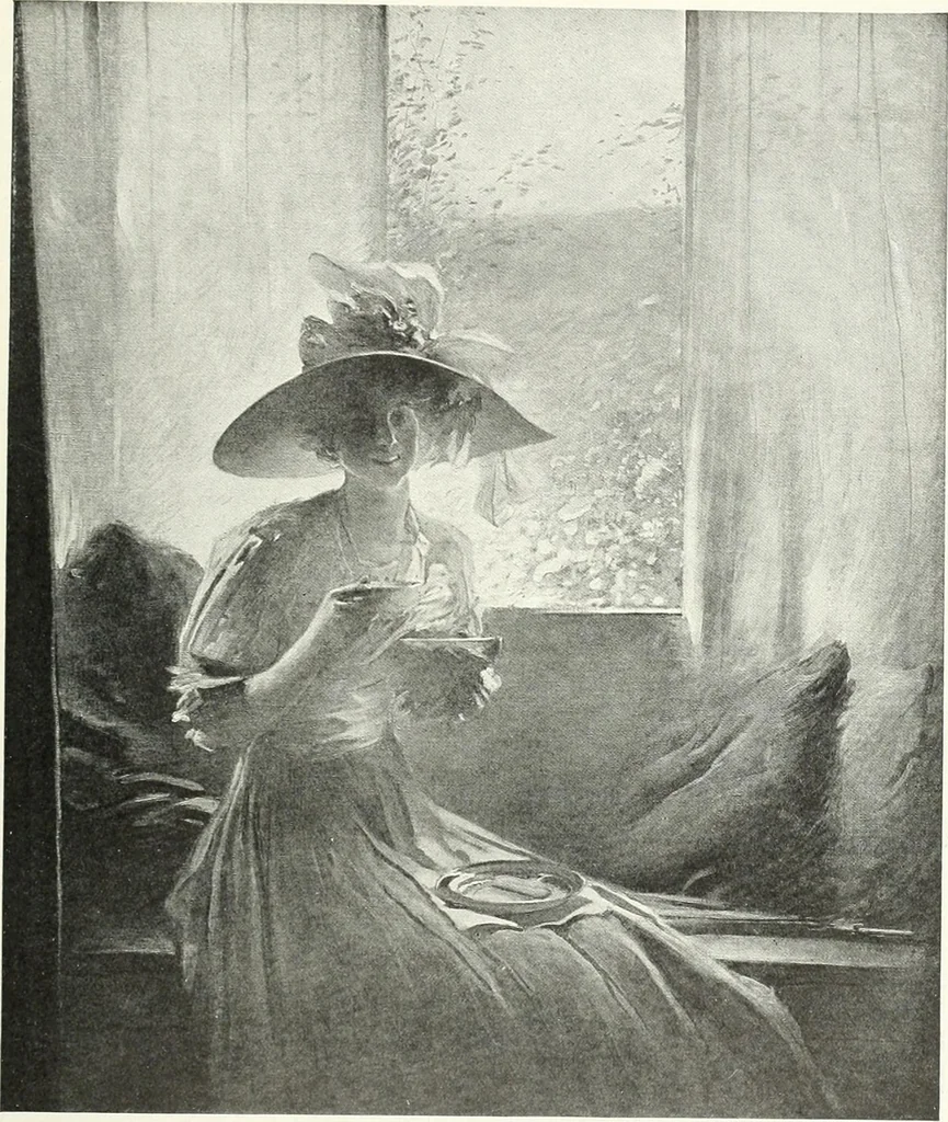 An illustration from Studio international, 1893, leaf 86