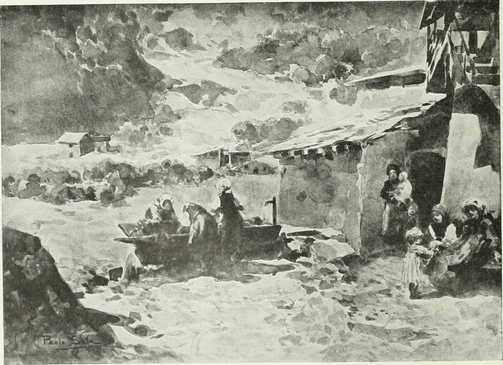 An illustration from Studio international, 1893, leaf 99