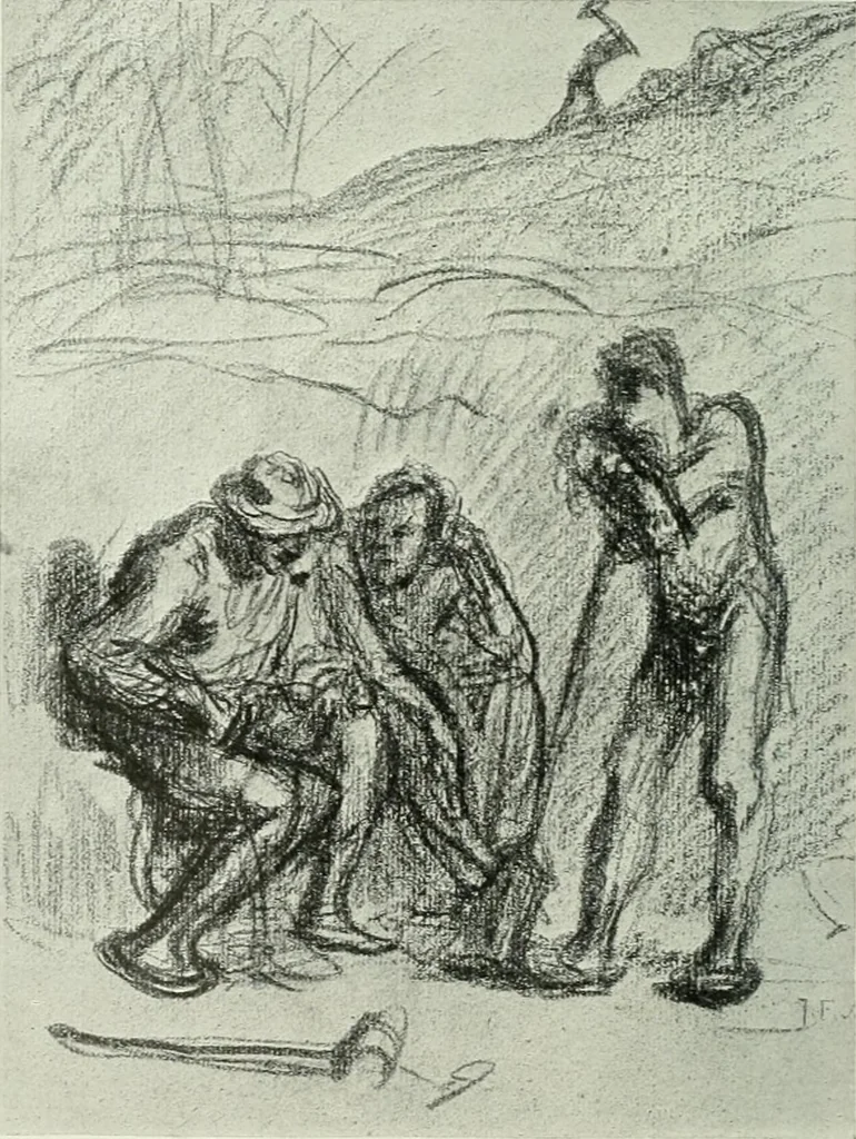 An illustration from Studio international, 1893, leaf 107