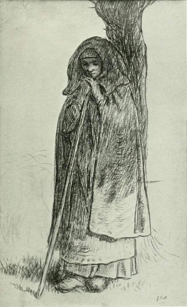 An illustration from Studio international, 1893, leaf 112