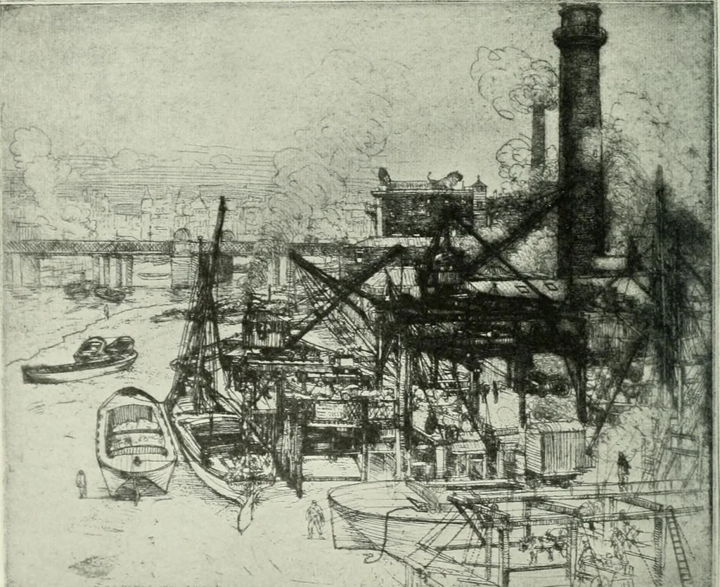 An illustration from Studio international, 1893, leaf 131