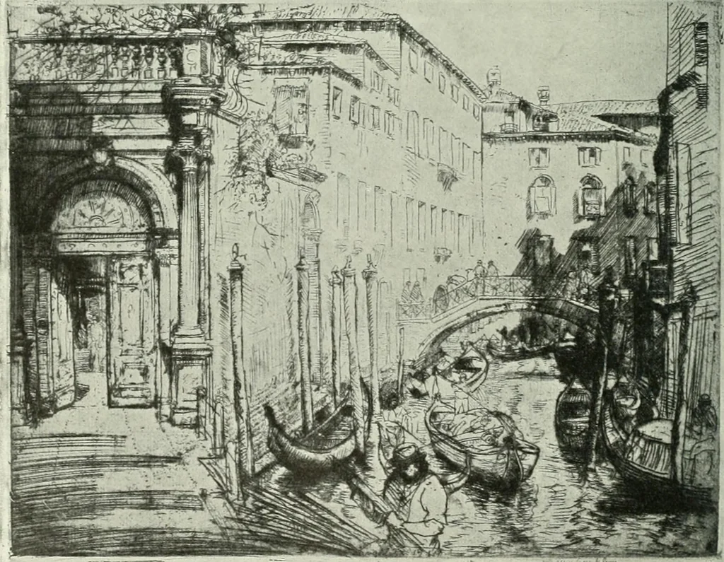 An illustration from Studio international, 1893, leaf 133