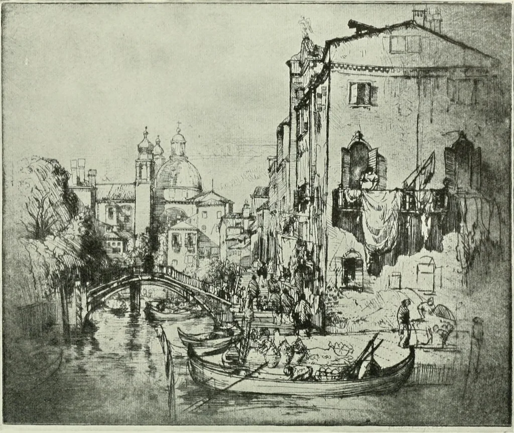 An illustration from Studio international, 1893, leaf 135