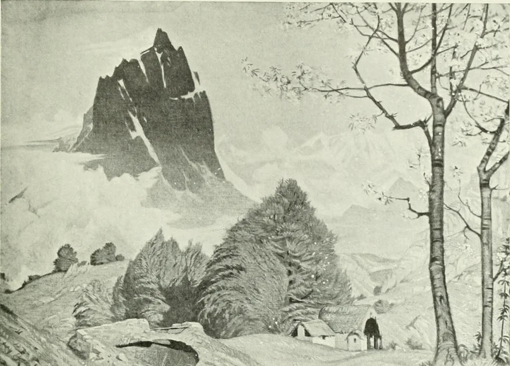An illustration from Studio international, 1893, leaf 140