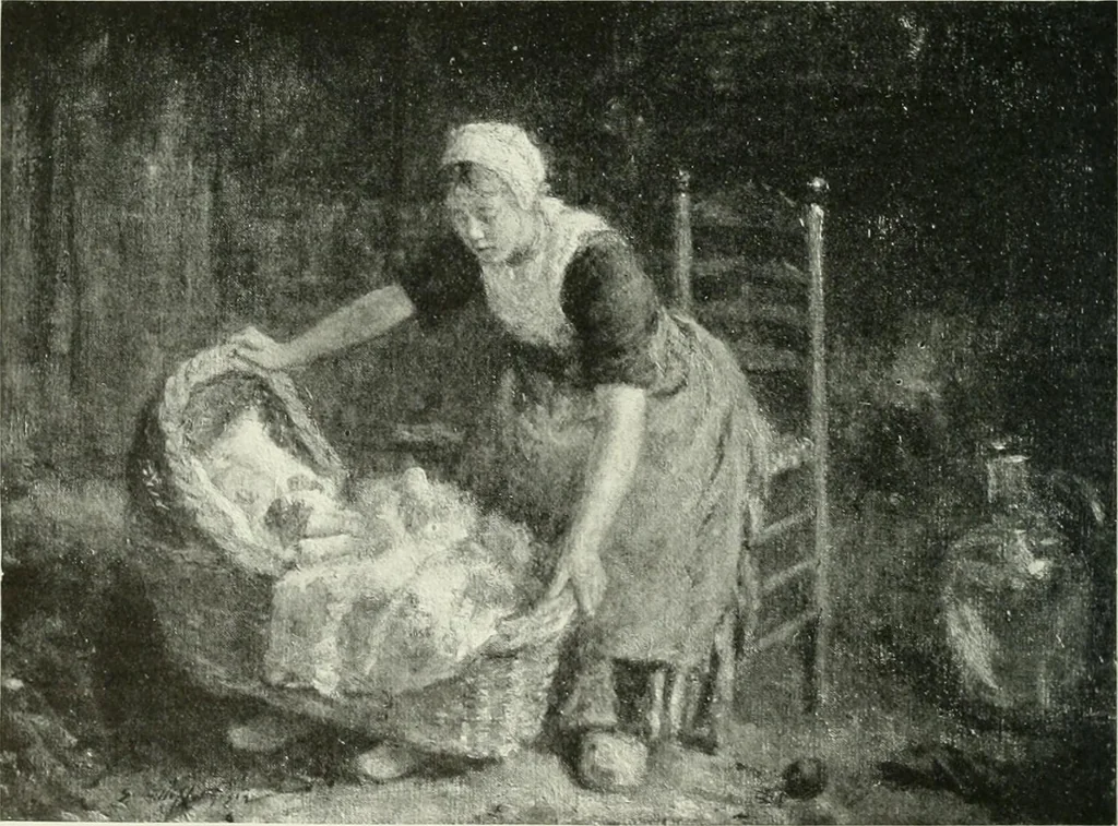 An illustration from Studio international, 1893, leaf 141