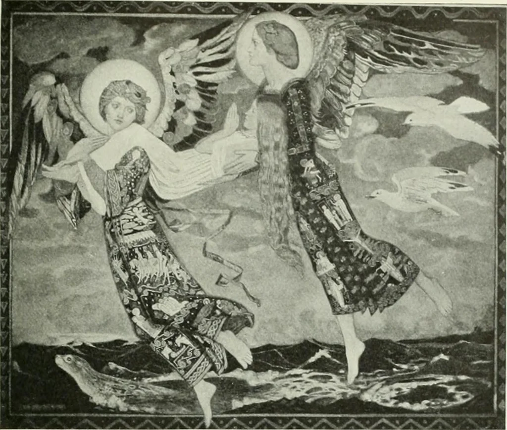 An illustration from Studio international, 1893, leaf 144