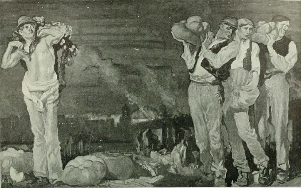 An illustration from Studio international, 1893, leaf 15