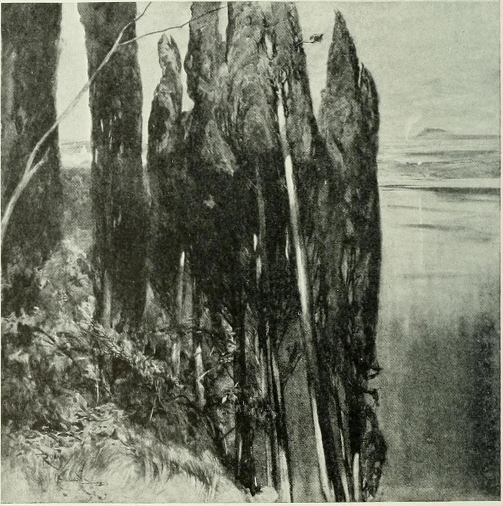 An illustration from Studio international, 1893, leaf 153