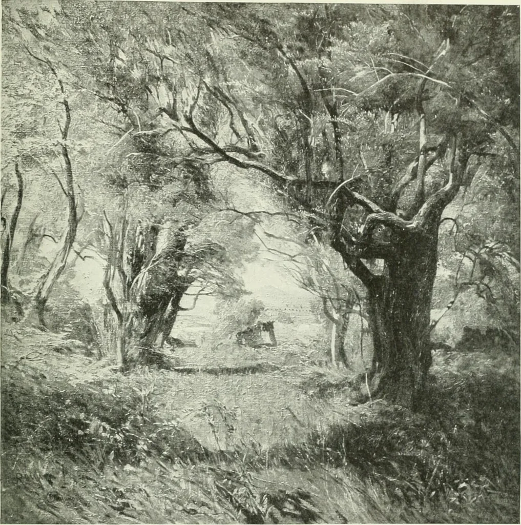 An illustration from Studio international, 1893, leaf 156