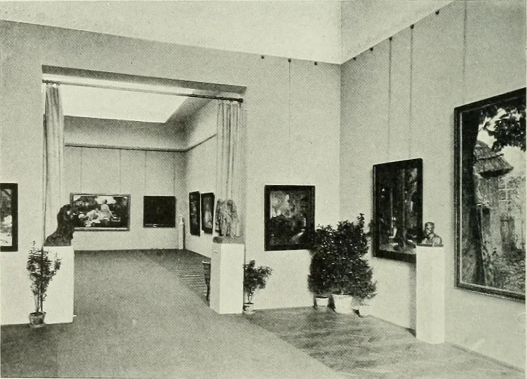 An illustration from Studio international, 1893, leaf 157