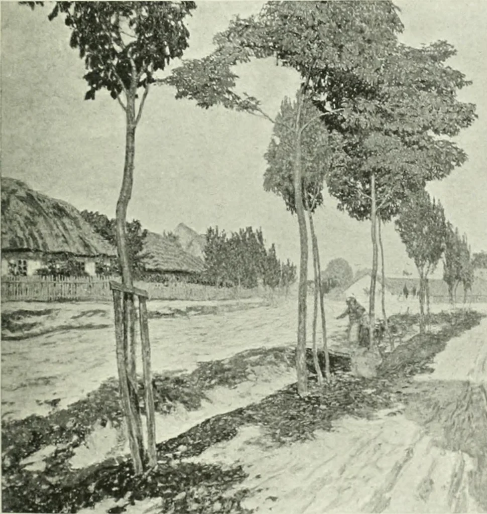 An illustration from Studio international, 1893, leaf 160