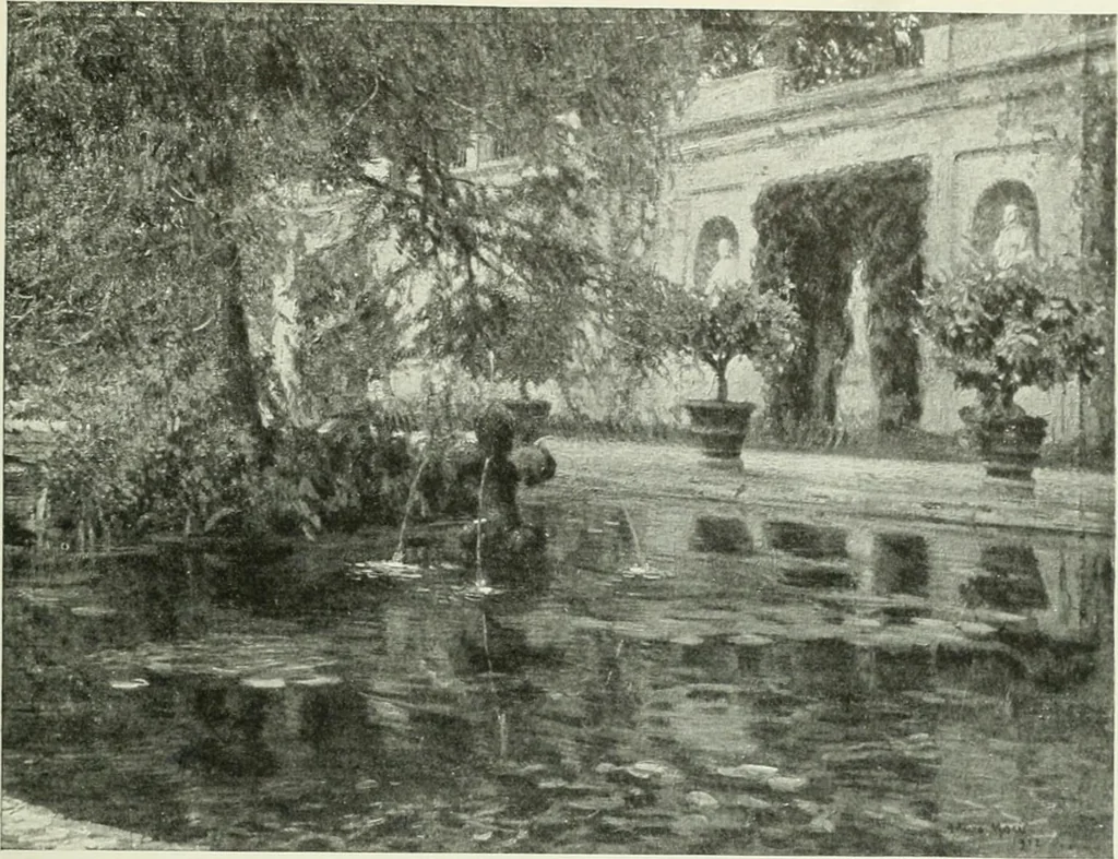 An illustration from Studio international, 1893, leaf 164