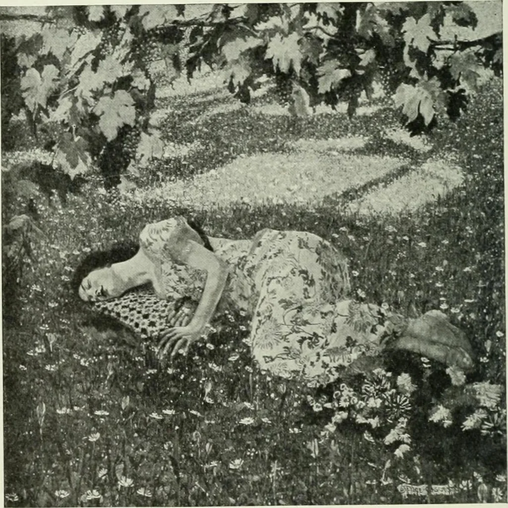 An illustration from Studio international, 1893, leaf 165