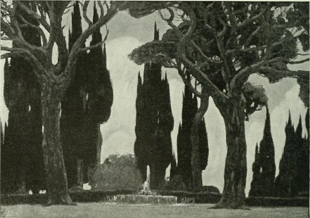 An illustration from Studio international, 1893, leaf 167