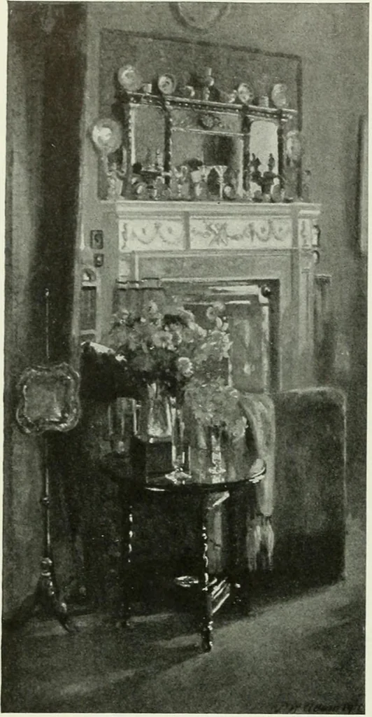 An illustration from Studio international, 1893, leaf 181