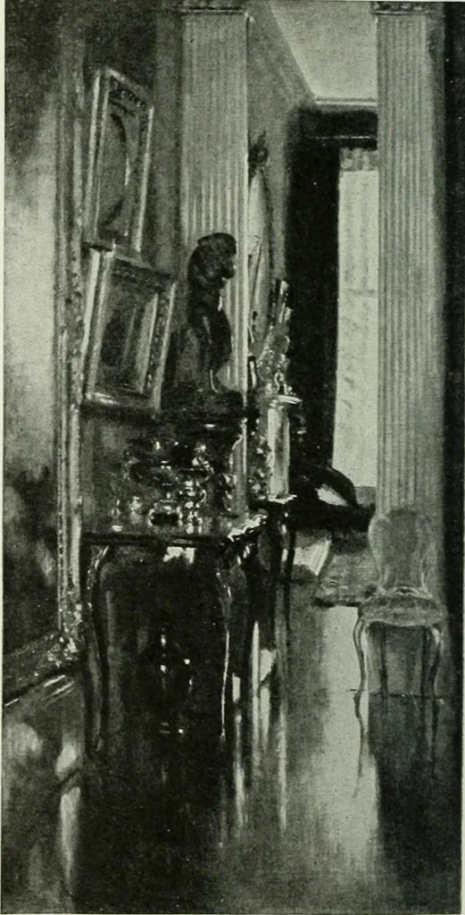 An illustration from Studio international, 1893, leaf 181