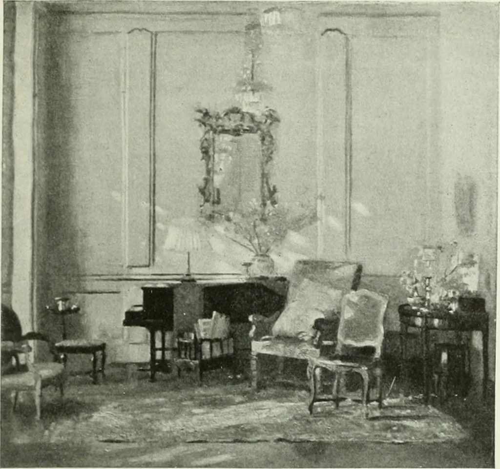 An illustration from Studio international, 1893, leaf 182