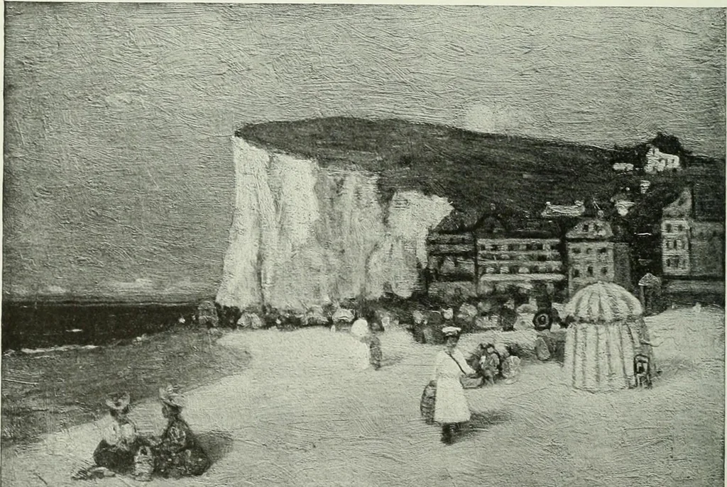 An illustration from Studio international, 1893, leaf 187