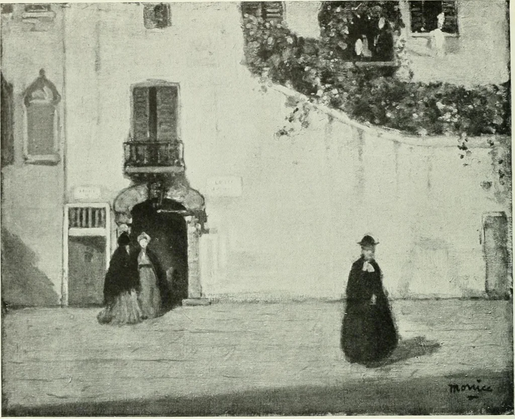 An illustration from Studio international, 1893, leaf 189