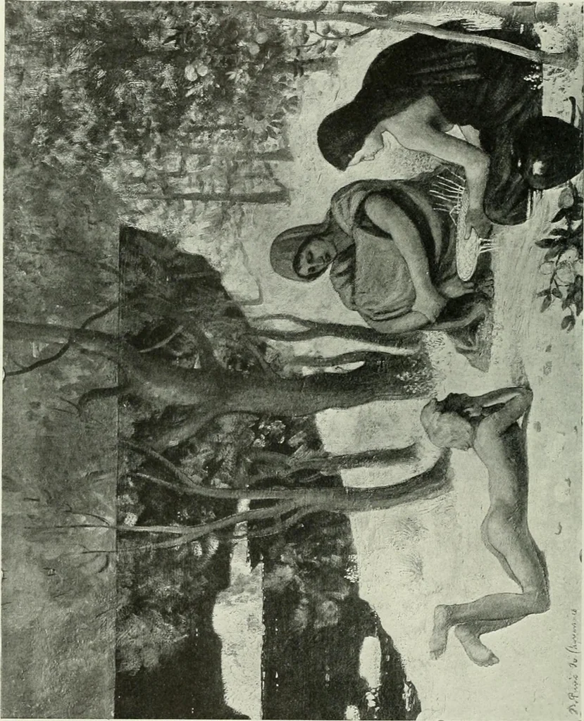 An illustration from Studio international, 1893, leaf 197
