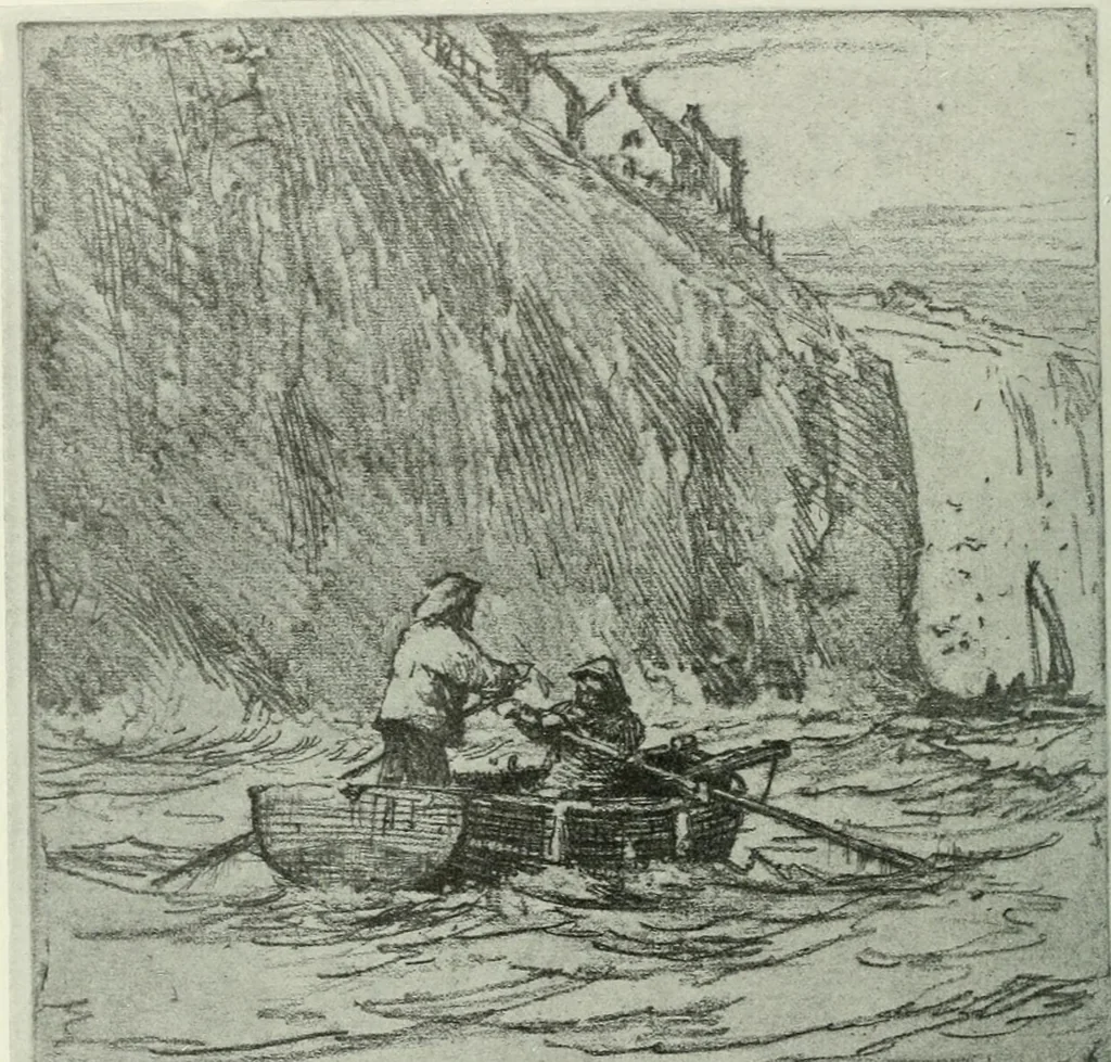 An illustration from Studio international, 1893, leaf 203