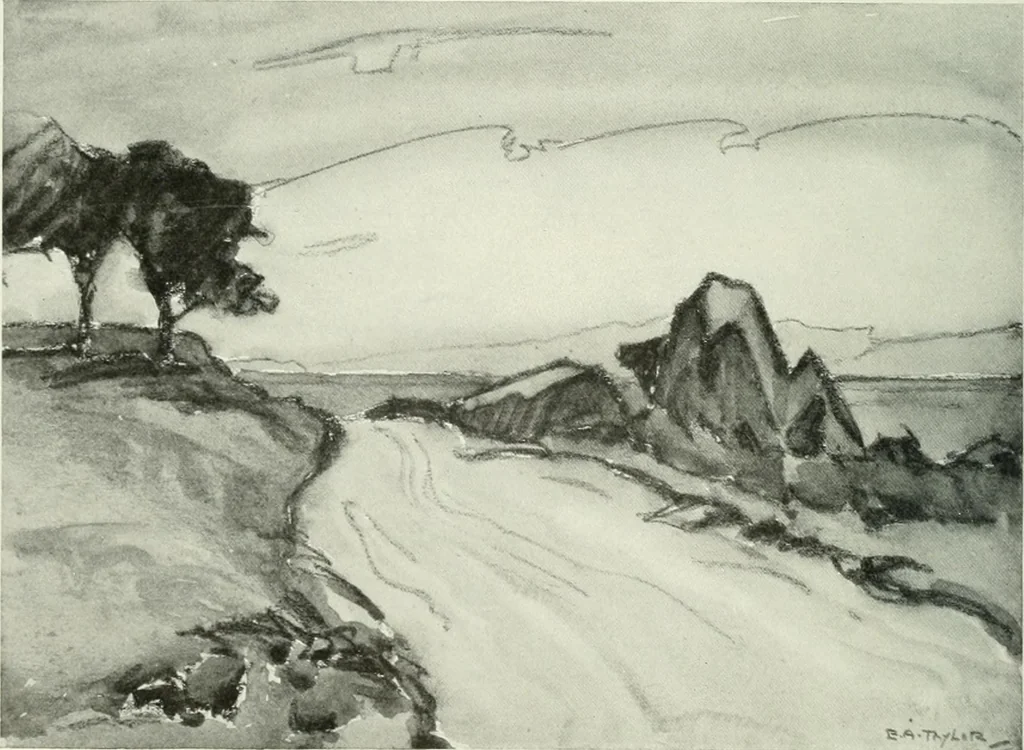 An illustration from Studio international, 1893, leaf 217