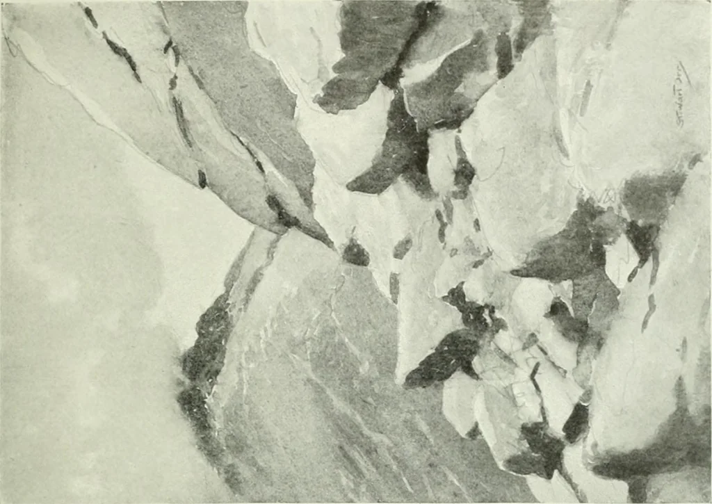 An illustration from Studio international, 1893, leaf 220