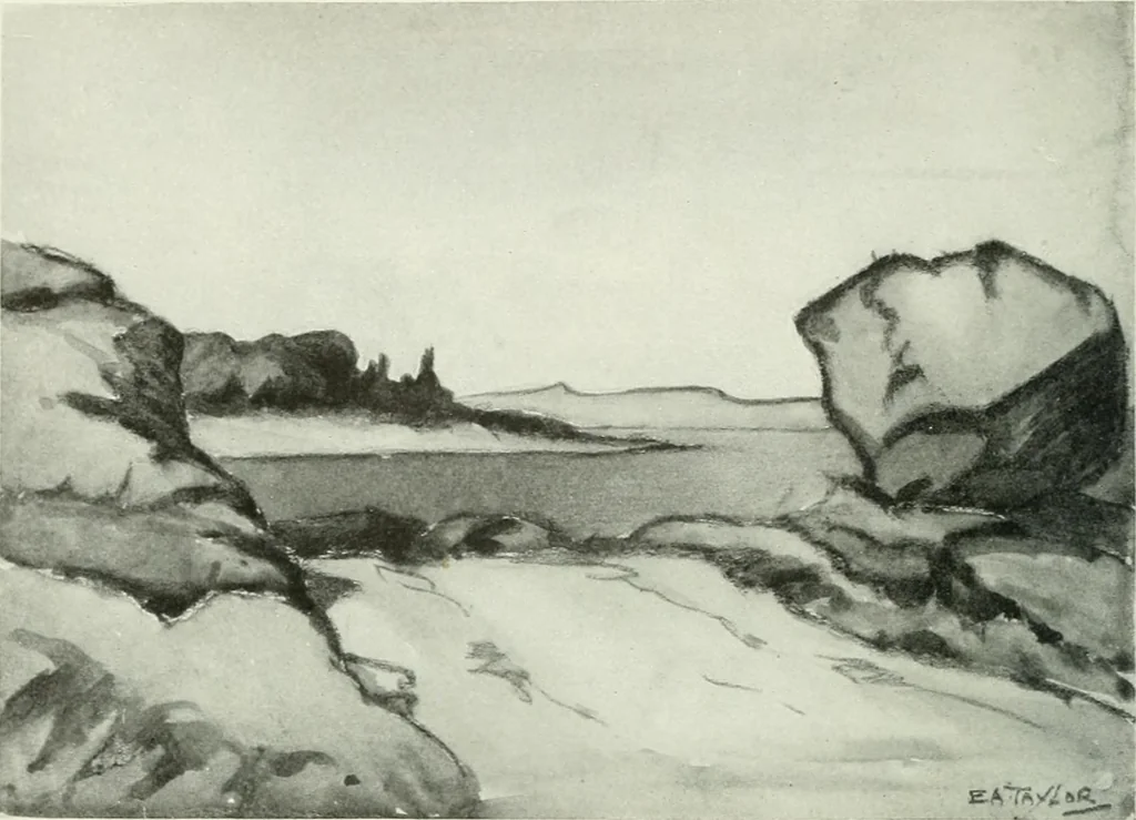 An illustration from Studio international, 1893, leaf 221