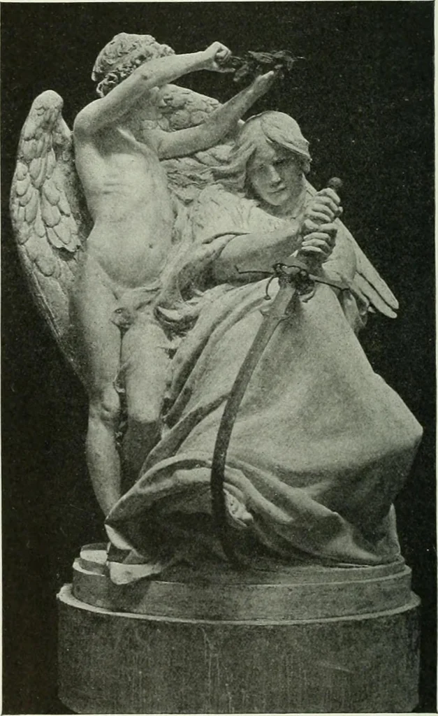 An illustration from Studio international, 1893, leaf 227