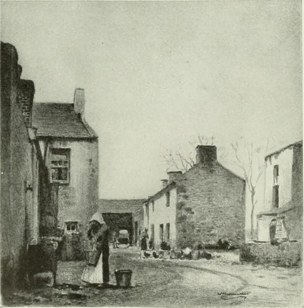 An illustration from Studio international, 1893, leaf 233