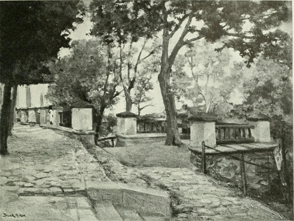 An illustration from Studio international, 1893, leaf 244