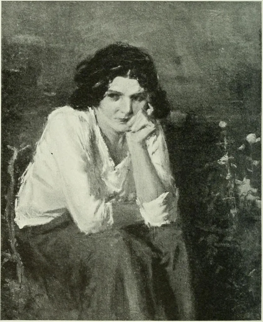 An illustration from Studio international, 1893, leaf 245