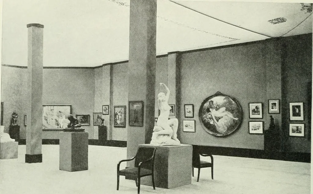 An illustration from Studio international, 1893, leaf 247