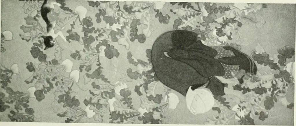 An illustration from Studio international, 1893, leaf 254