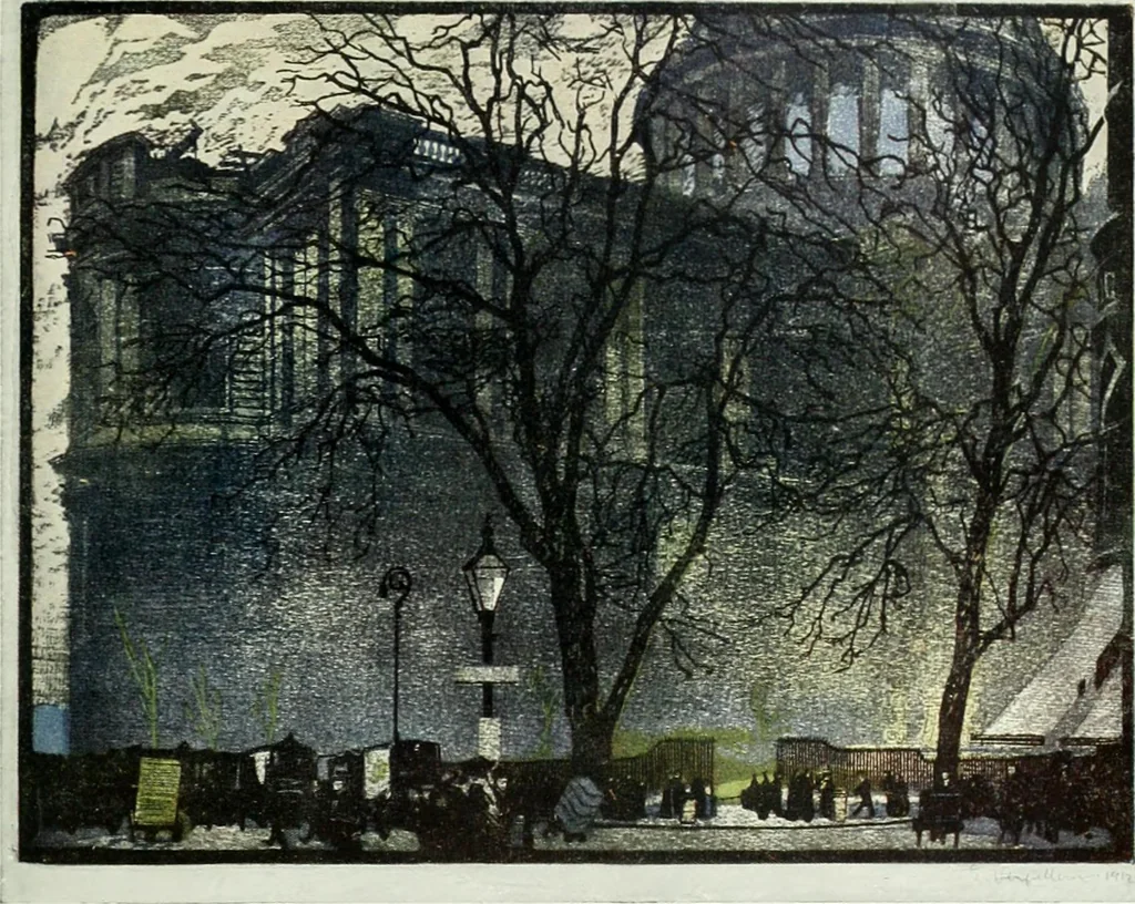 An illustration from Studio international, 1893, leaf 268