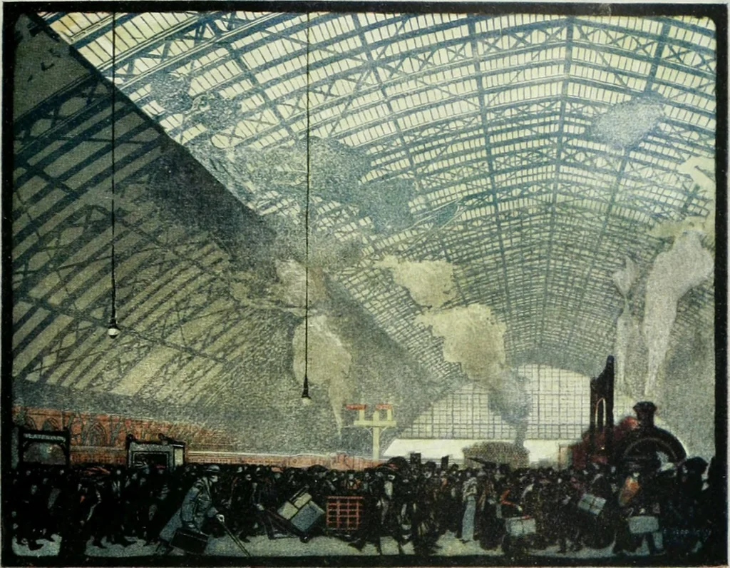 An illustration from Studio international, 1893, leaf 272